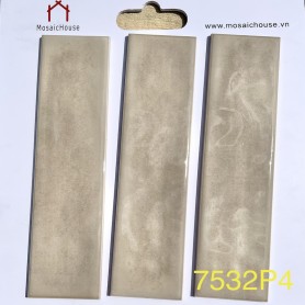 Gạch Thẻ Gợn Sóng 75x300 Màu Nâu 7532P4